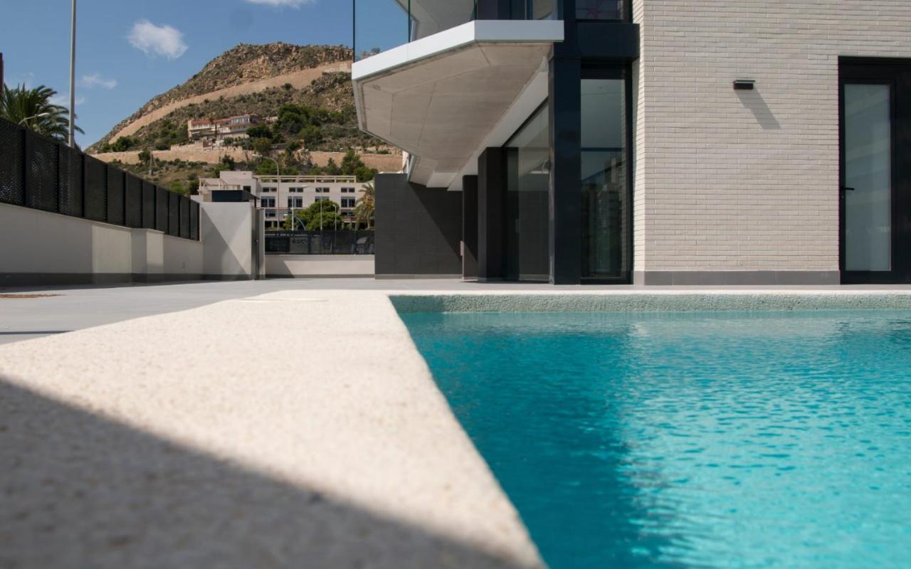 דירות אליקאנטה Modern Sea Front Sea Water מראה חיצוני תמונה