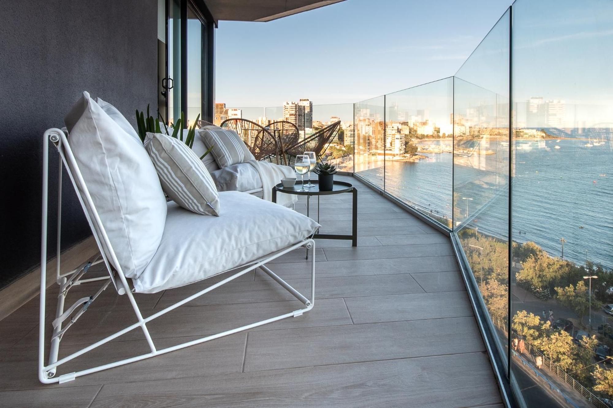 דירות אליקאנטה Modern Sea Front Sea Water מראה חיצוני תמונה
